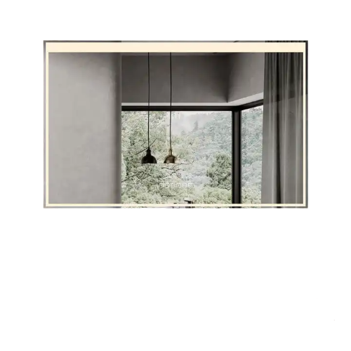 Wall mounted Environmental Defogger smart Touch Screen Bathroom Led Mirror