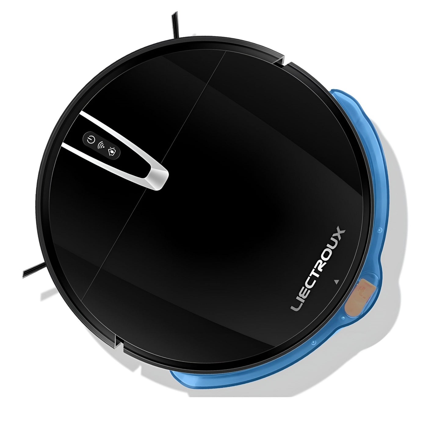 LIECTROUX V3S Pro robot vacuum cleaner, strong suction power 4000Pa, 4400mAh battery, running time up to 120 minutes, wet and dry cleaning