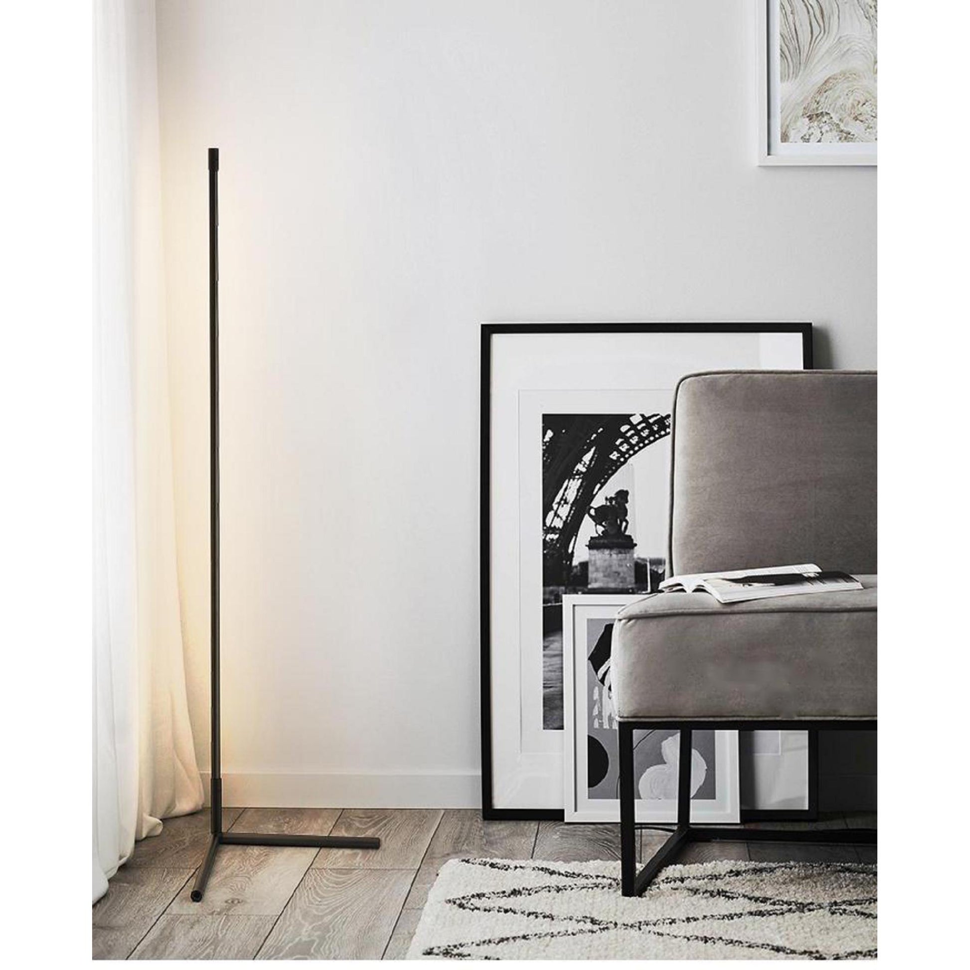 Enhance your ambiance with Jiuanzm L805 Corner Lamp: 16 watts of power and customizable color temperature from 3000K to 6000K. | Blue Chilli Electronics.