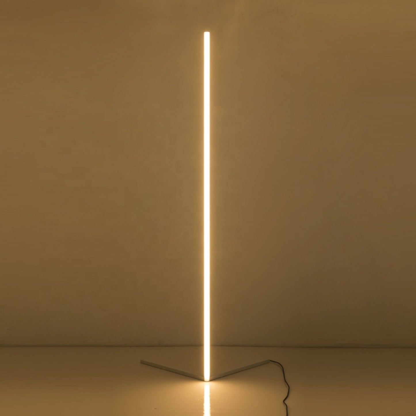 Jiuanzm L805 Corner Floor Lamp, 300 Lumens, 16 Watt, DIY Connection, 3000-6000K, Remote Control