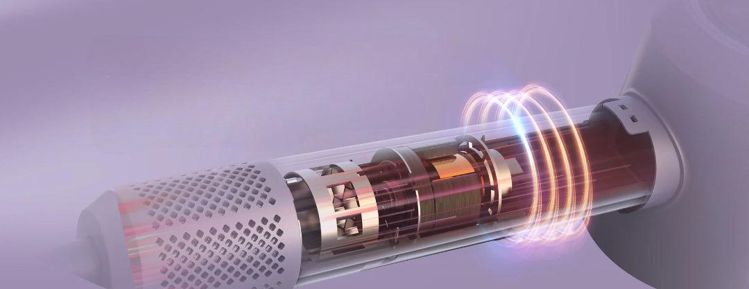Haartrockner 1600W mit Ionen-Technologie – Leicht, Schnell Trocknend, 4 Temperaturstufen