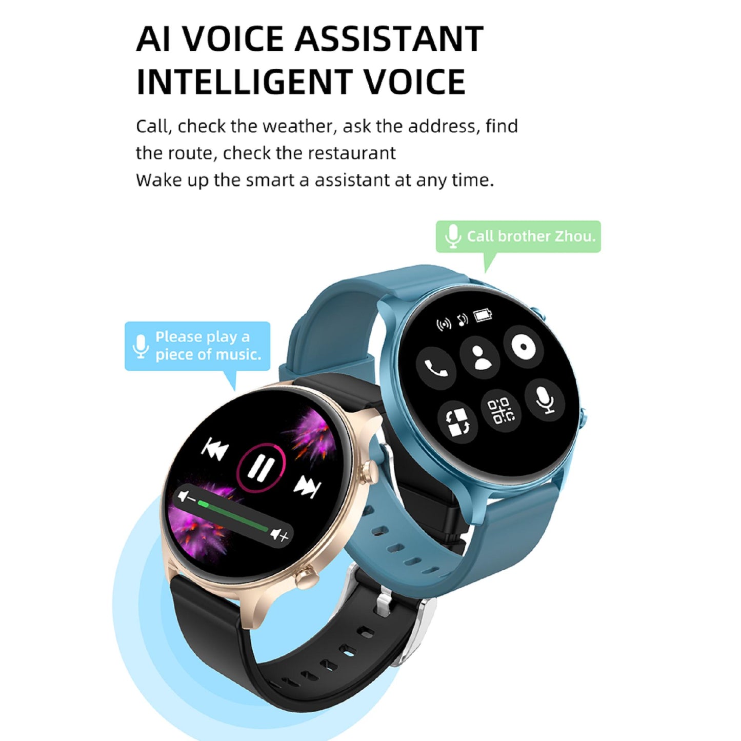 Karen M DS30 Smartwatch mit der Schutzklasse IP67. | Blue Chilli Electronics.
