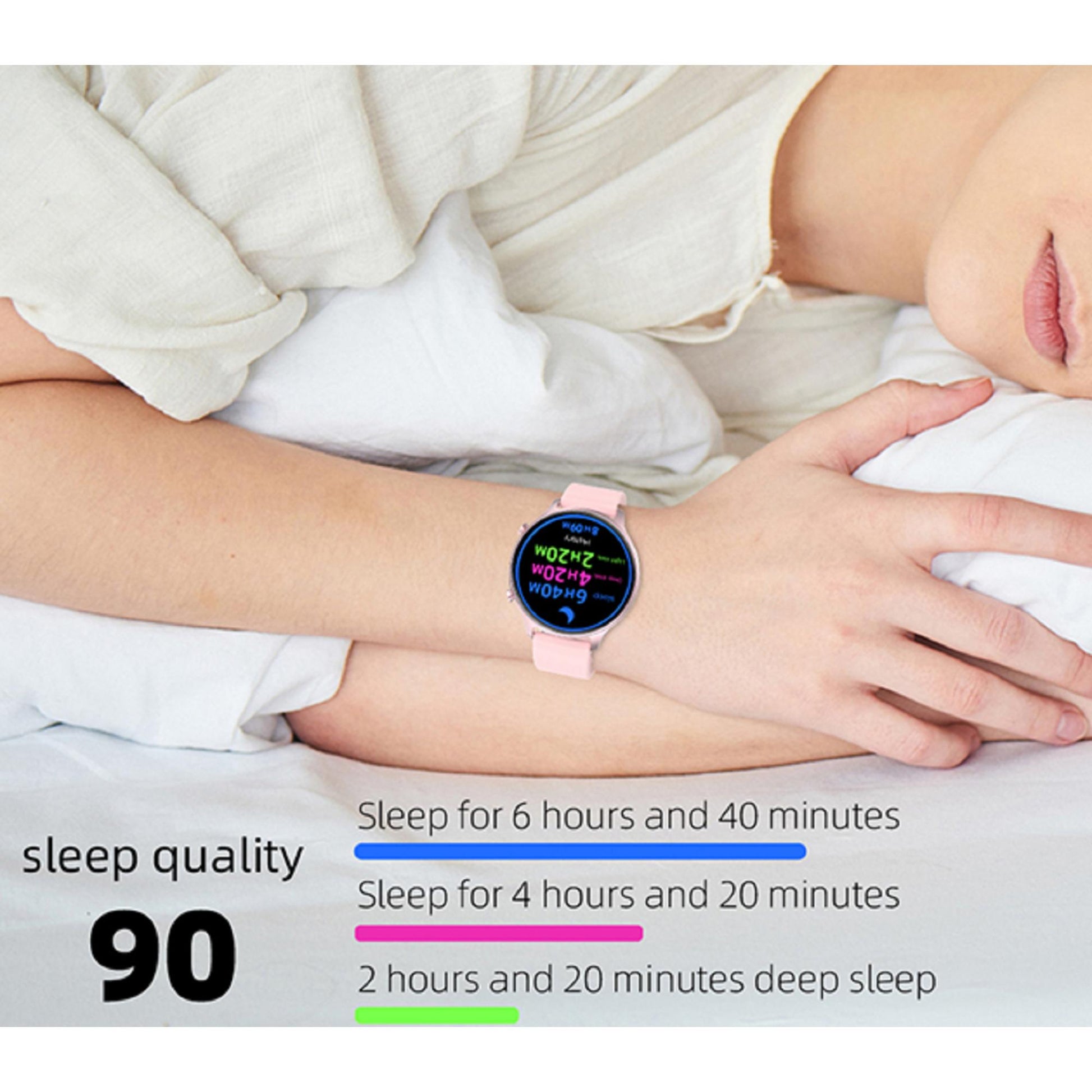 Karen M DS30 Smartwatch mit mehreren Sportmodi und praktischer Musiksteuerung. | Blue Chilli Electronics.