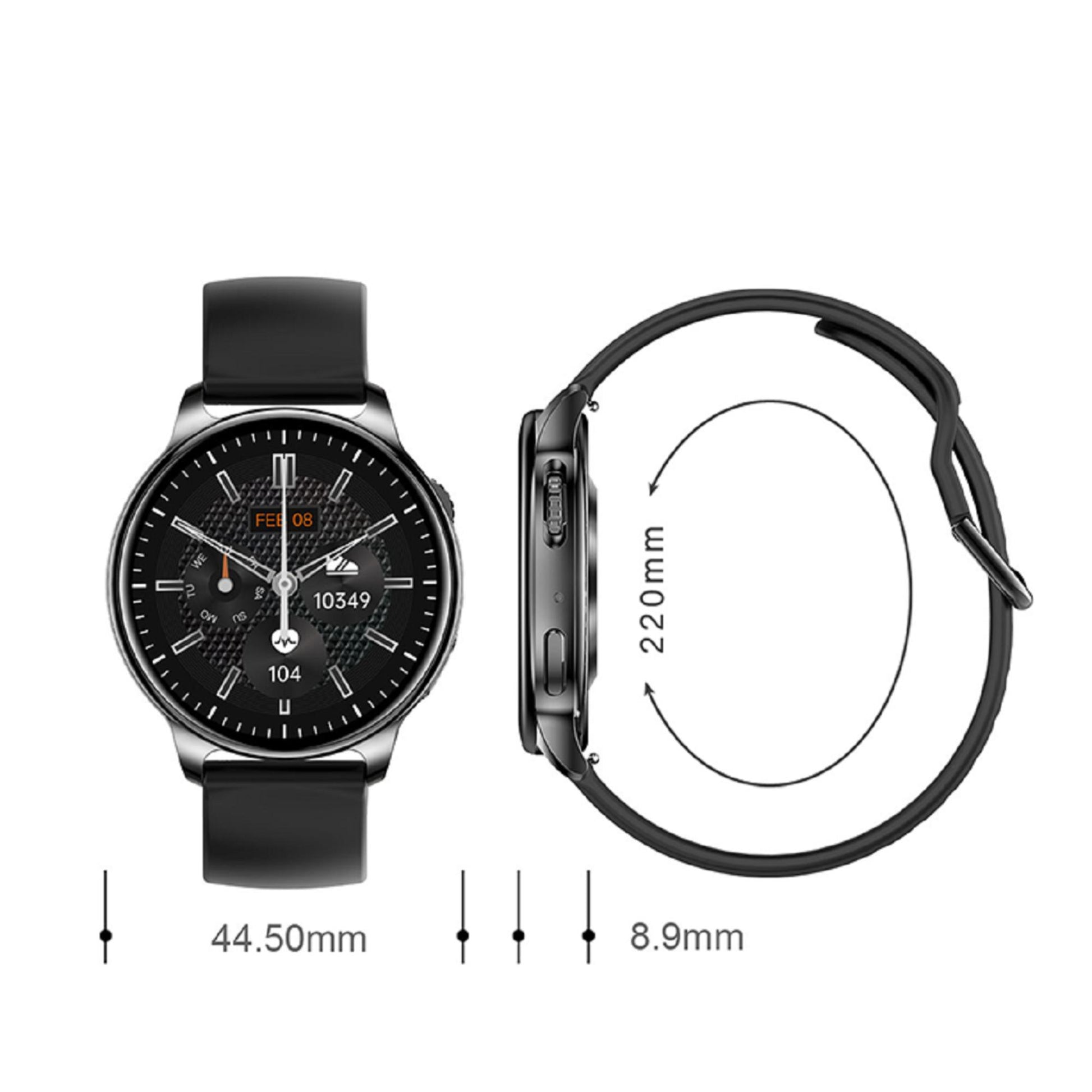 Karen M KM09 Smartwatch: Optimieren Sie Ihr Fitnessprogramm mit mehreren Gesundheits- und Sportmodi. | Blue Chilli Electronics.
