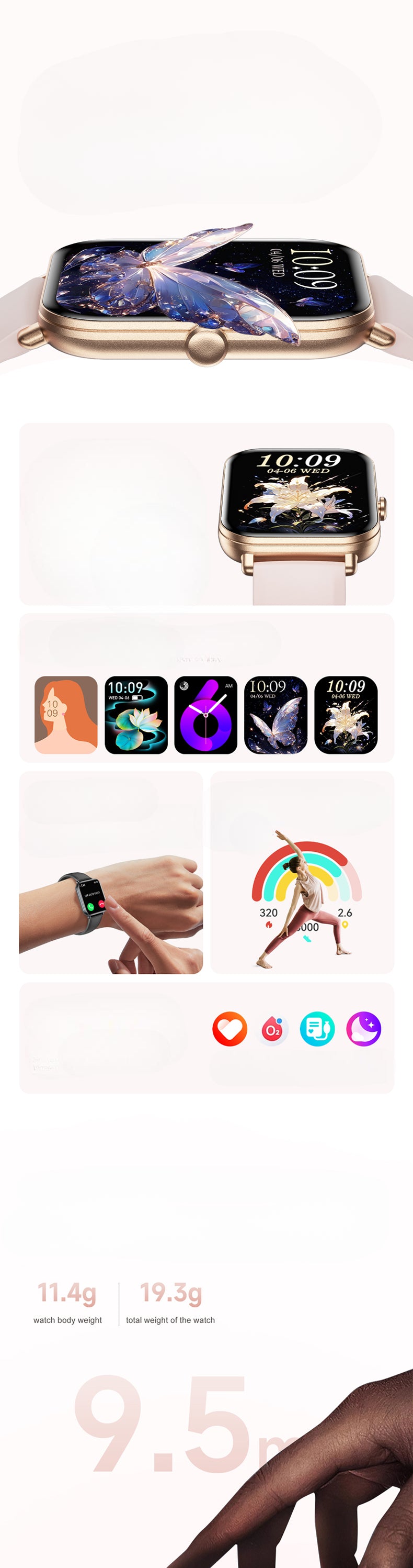 KM66 Damen Smartwatch