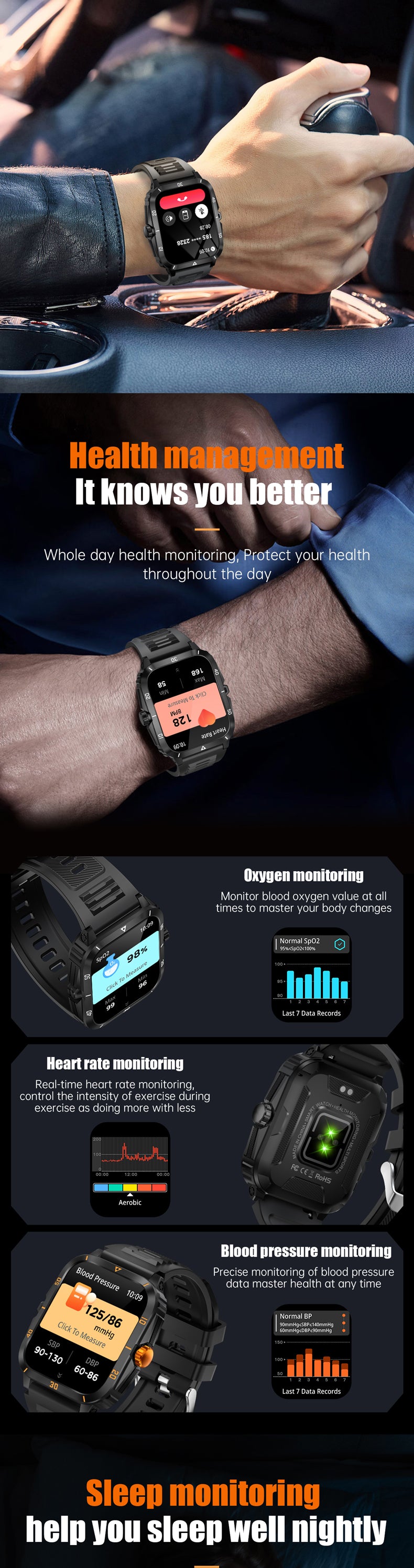 KT71 Outdoor Smartwatch