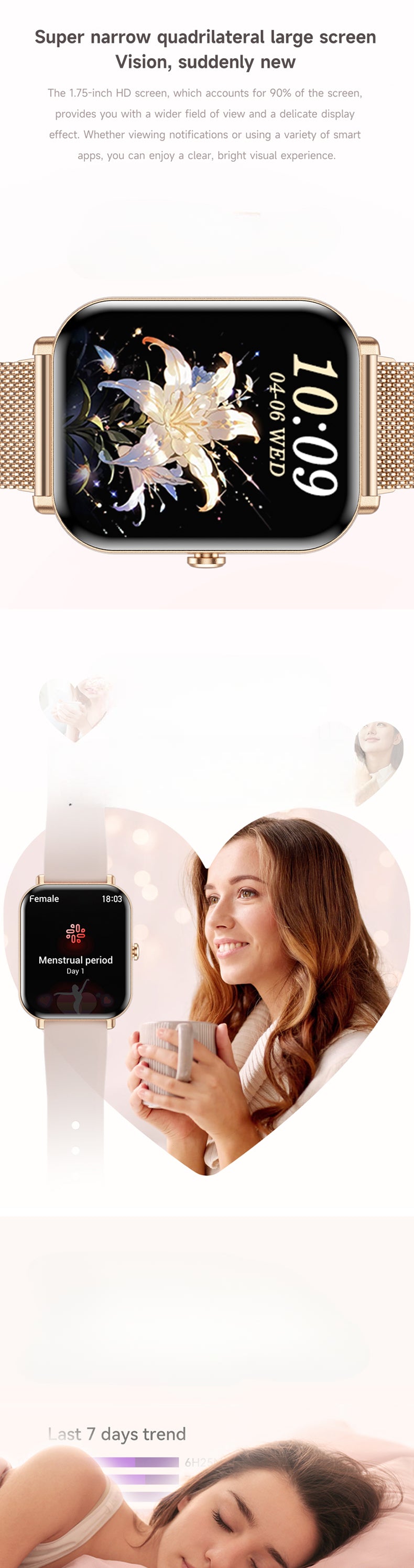KM66 Damen Smartwatch