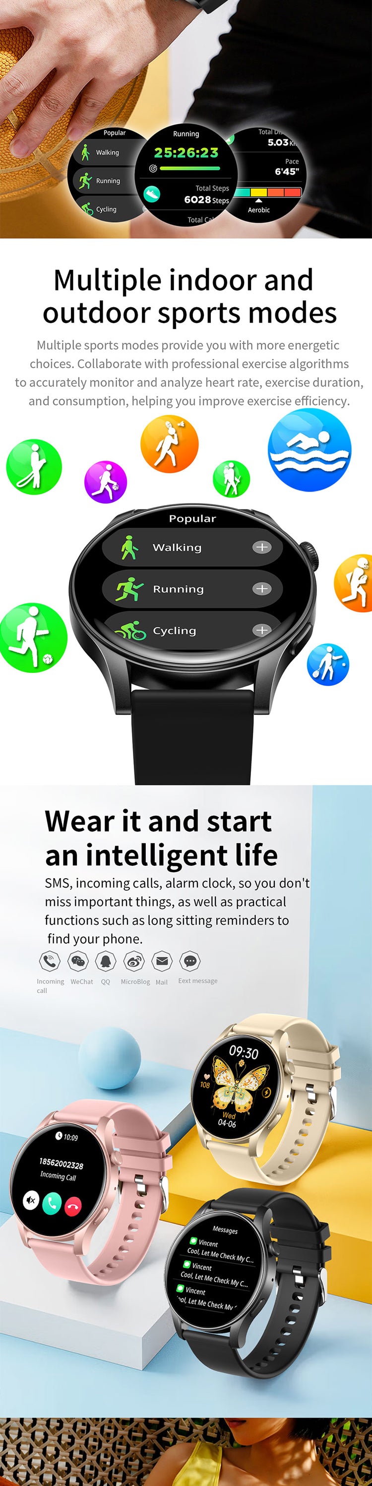 KM58 Smartwatch
