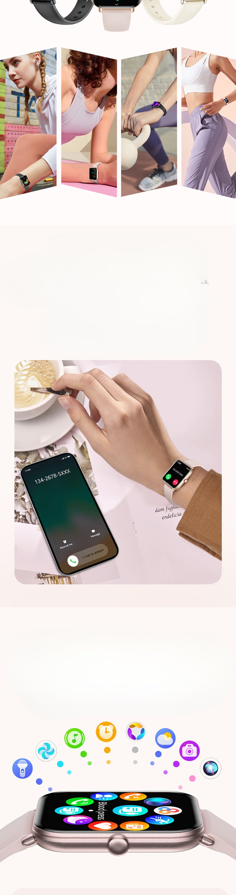 KM66 Damen Smartwatch