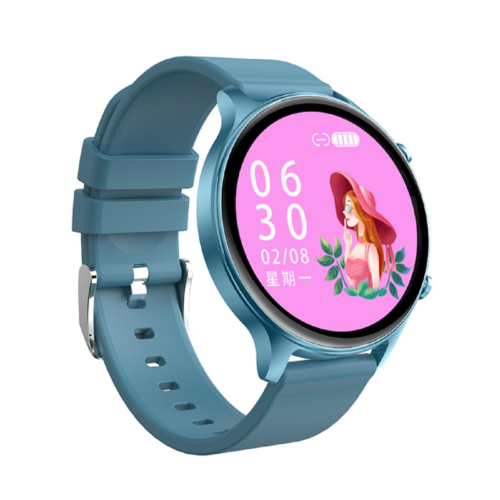 Karen M DS30 Smartwatch: Sharp visuals on a 1.39-inch TFT HD Display. | Blue Chilli Electronics.