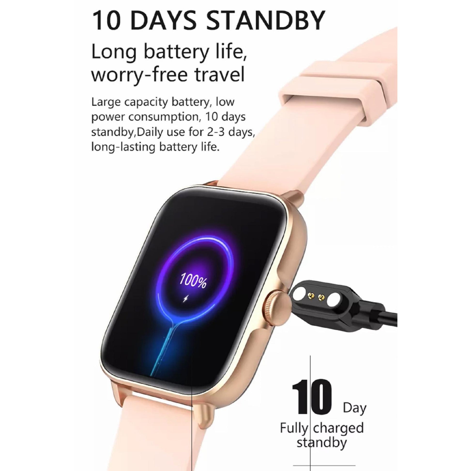 Genießen Sie die Musiksteuerungsfunktion der Karen M Y22 Smartwatch. | Blue Chilli Electronics.