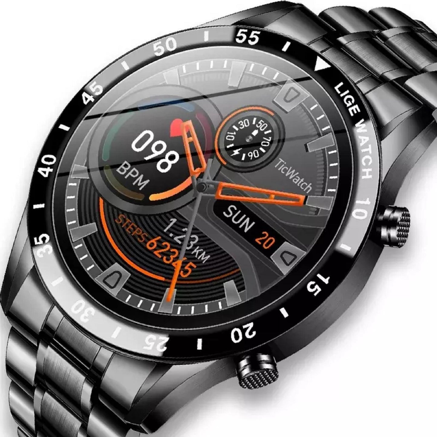 Lige BW0189 Smartwatch: Track your fitness goals with precision.| Blue Chilli Electronics.
