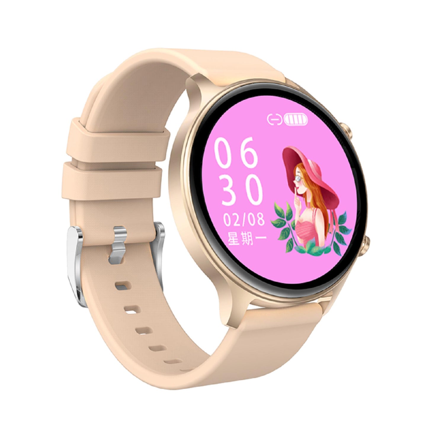 Karen M DS30 Smartwatch: Sharp visuals on a 1.39-inch TFT HD Display. | Blue Chilli Electronics.