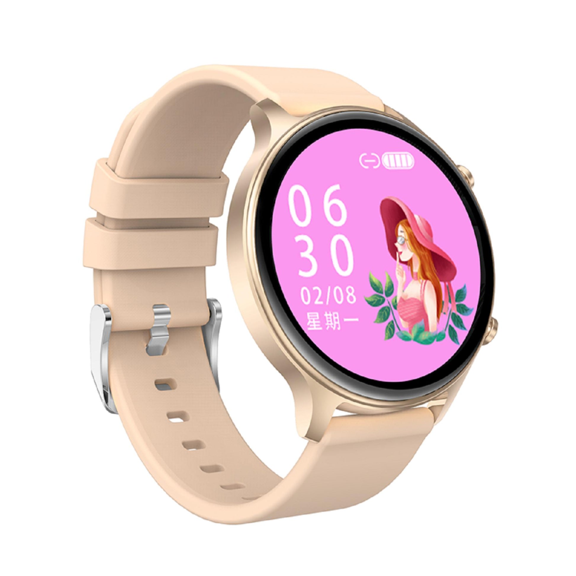 Karen M DS30 Smartwatch: Sharp visuals on a 1.39-inch TFT HD Display. | Blue Chilli Electronics.