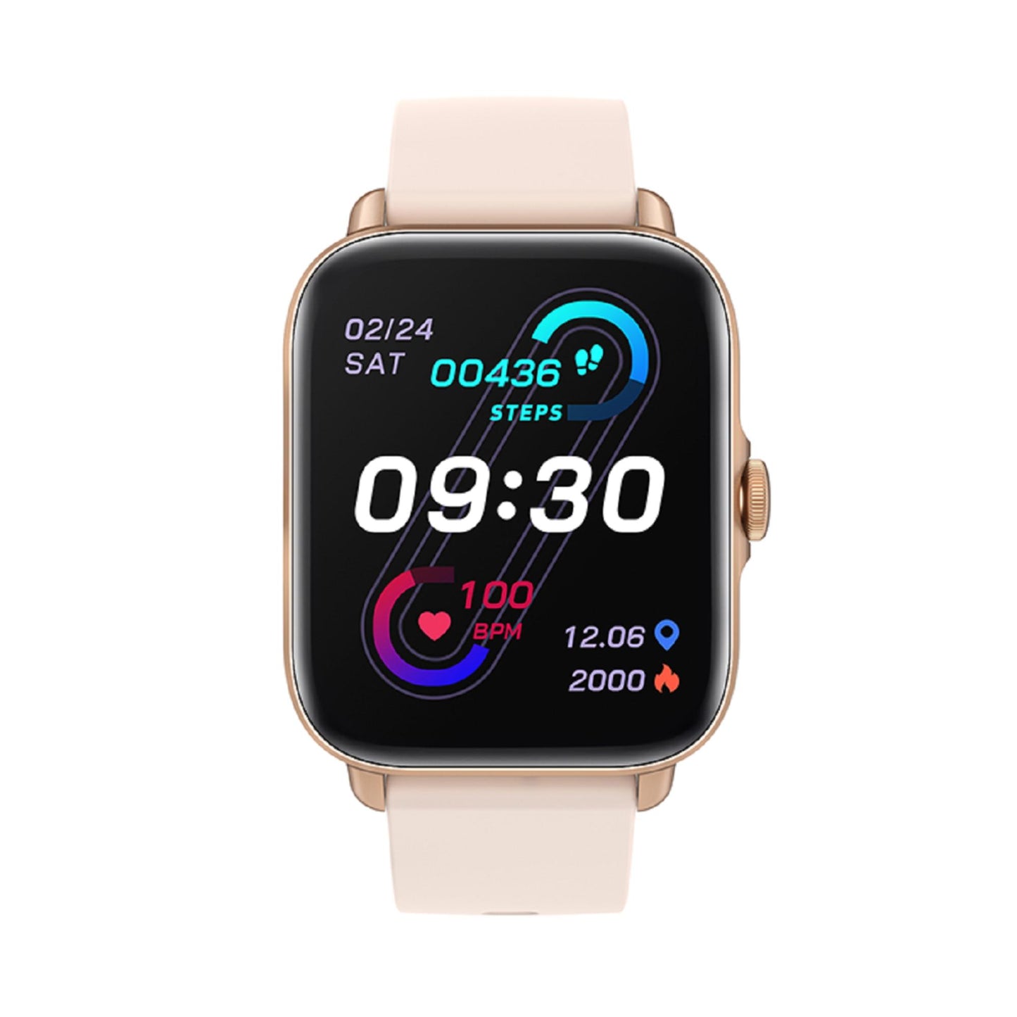 Genießen Sie die Musiksteuerungsfunktion der Karen M Y22 Smartwatch. | Blue Chilli Electronics.