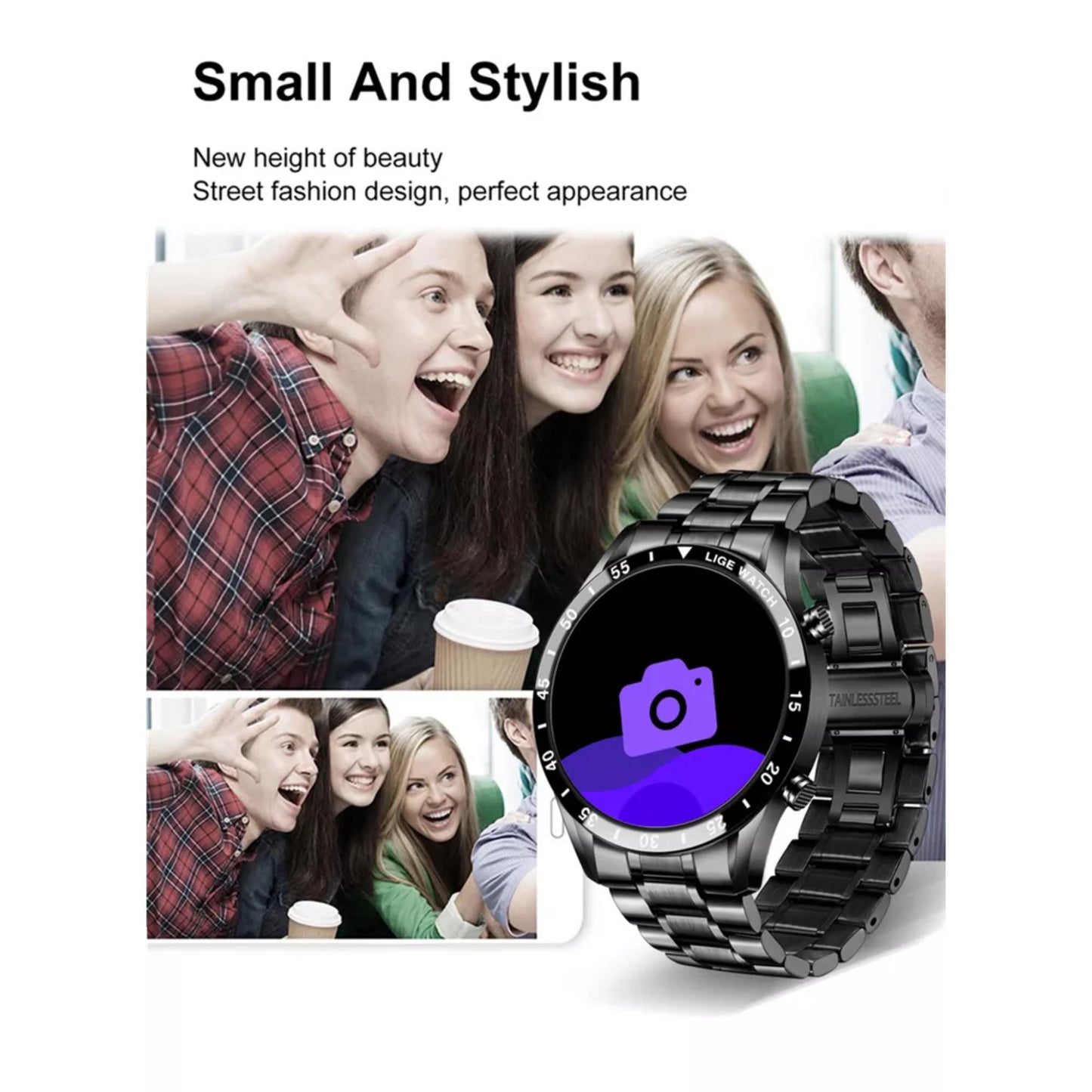 Lige BW0189 Smartwatch: Verfolgen Sie Ihre Fitnessziele mit Präzision. | Blue Chilli Electronics.