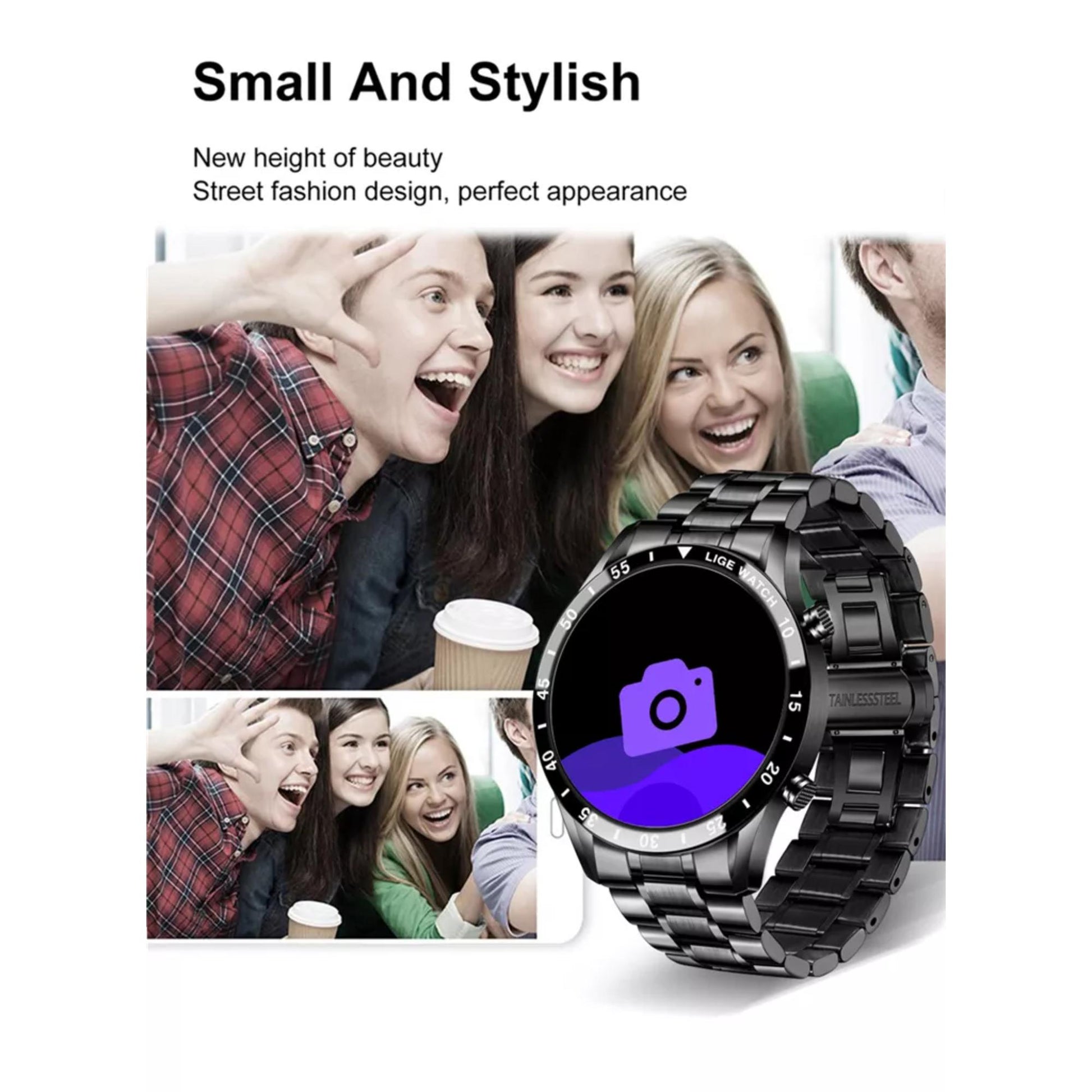 Lige BW0189 Smartwatch: Verfolgen Sie Ihre Fitnessziele mit Präzision. | Blue Chilli Electronics.
