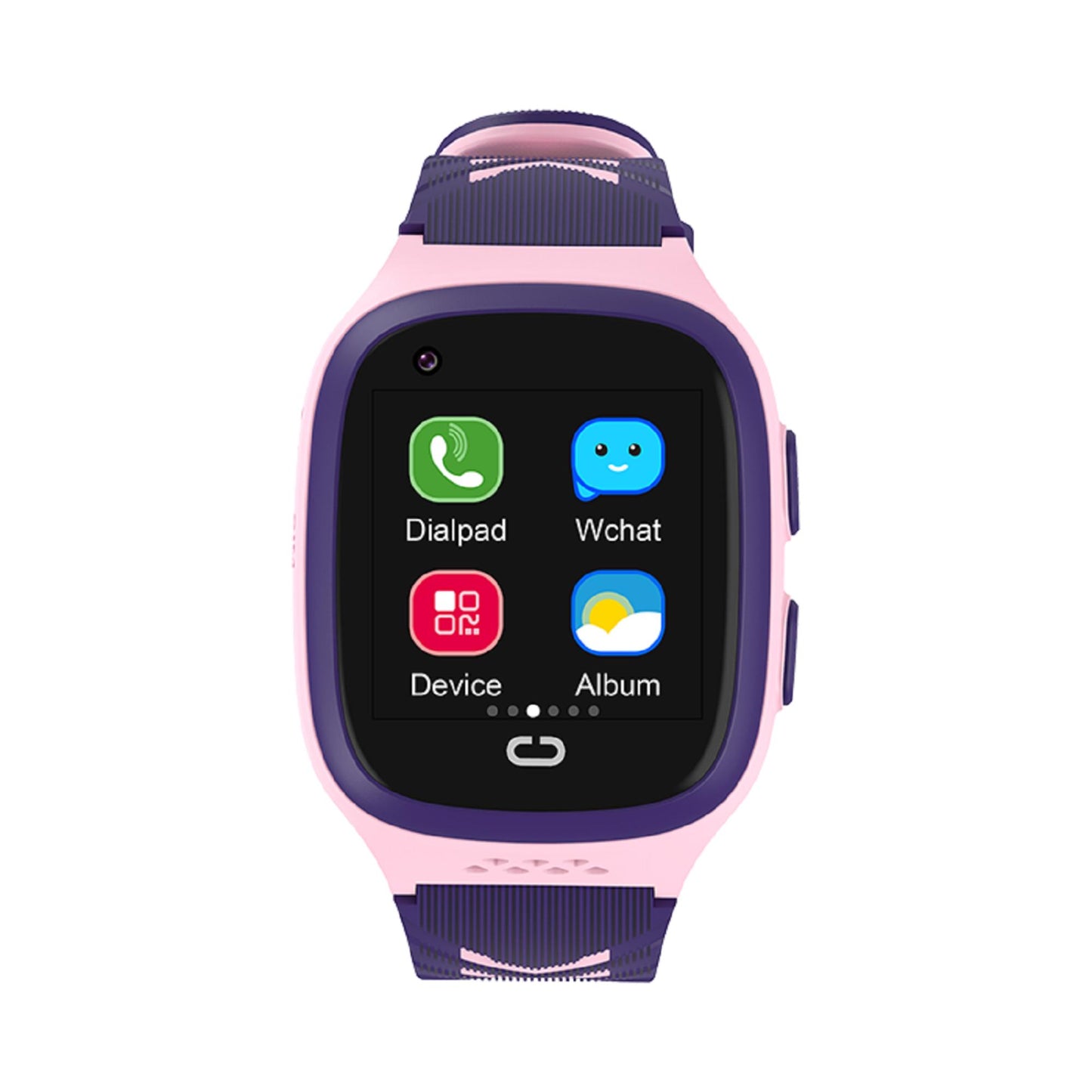 Karen M LT31 Kinder-Smartwatch - 1,4-Zoll-TFT-Bildschirm, 4G-unterstützt, GPS, SOS, Video, Sprach- und Textnachrichten. | Blue Chilli Electronics.