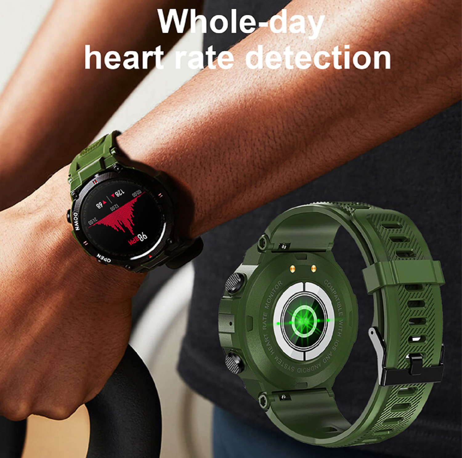 Robuste K22 Health Smartwatch: Take charge of your well-being with comprehensive health monitoring. | Blue Chilli Electronics.